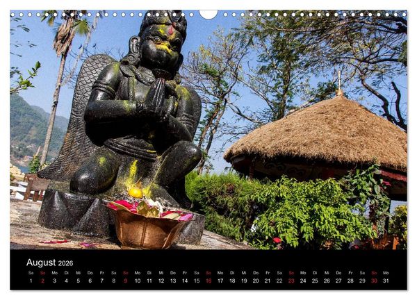 Produktbild: Namaste Nepal (Wandkalender 2026 DIN A3 quer), CALVENDO Monatskalender