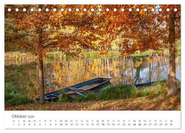 Produktbild: Spreewald - Ein Naturparadies (Tischkalender 2026 DIN A5 quer), CALVENDO Monatskalender
