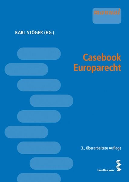 Produktbild: Casebook Europarecht