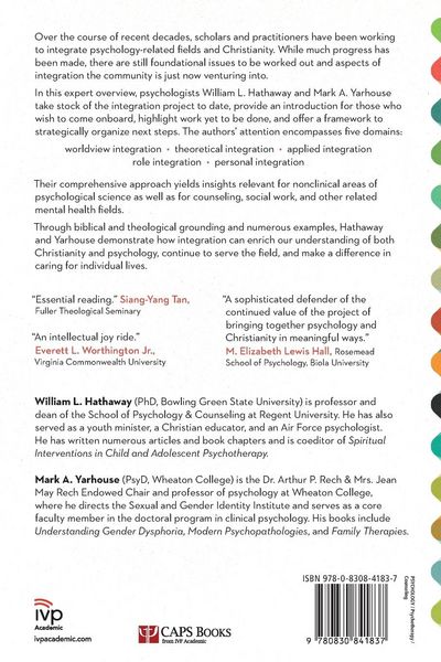 Produktbild: The Integration of Psychology and Christianity