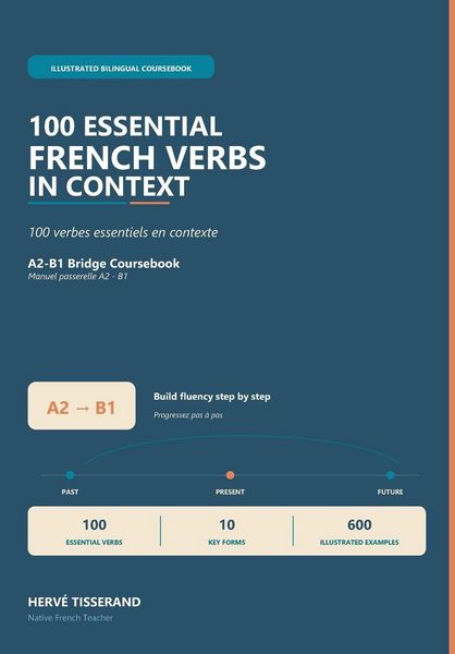 Produktbild: 100 Essential French Verbs in Context