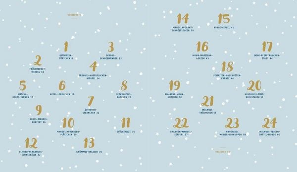 Produktbild: 24 Pl&auml;tzchen bis Weihnachten