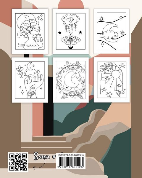 Produktbild: Minimalist Art Coloring Book