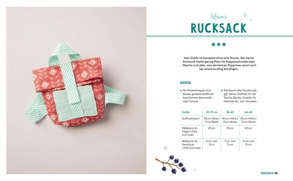 Produktbild: Hej. Minimode &ndash; S&uuml;&szlig;e Puppenkleidung n&auml;hen