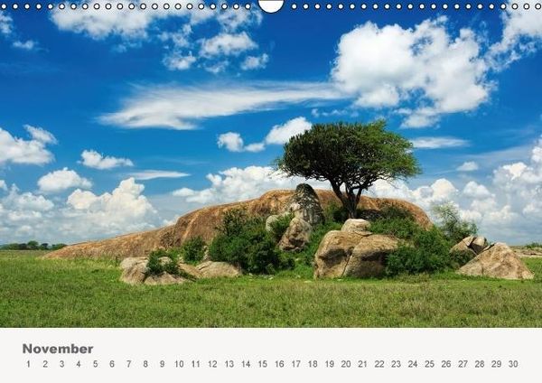 Produktbild: Faszination Ostafrika - Tierwelt und Natur aus Kenia und Tansania (Wandkalender immerw&auml;hrend DIN A3 quer)