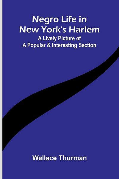 Produktbild: Negro life in New York's Harlem