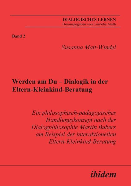 Produktbild: Matt-Windel, S: Werden am Du - Dialogik in der Eltern-Kleink
