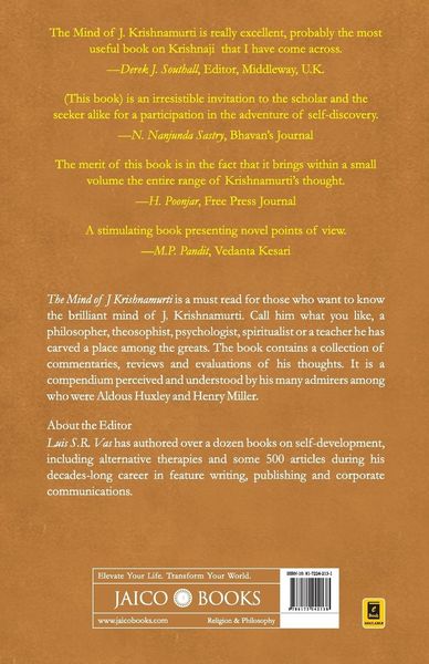 Produktbild: The Mind of J. Krishnamurthi
