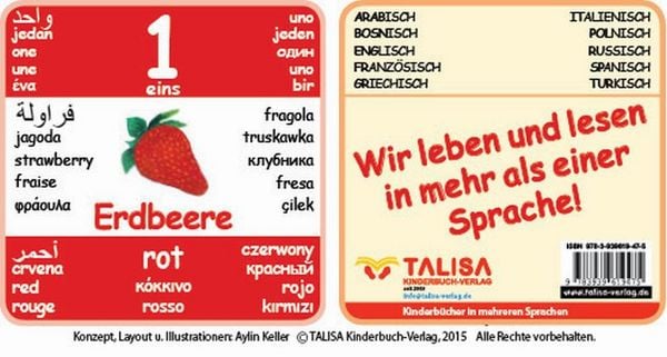 Produktbild: Multilinguales LernPOSTER "Wir sind mehrsprachig"