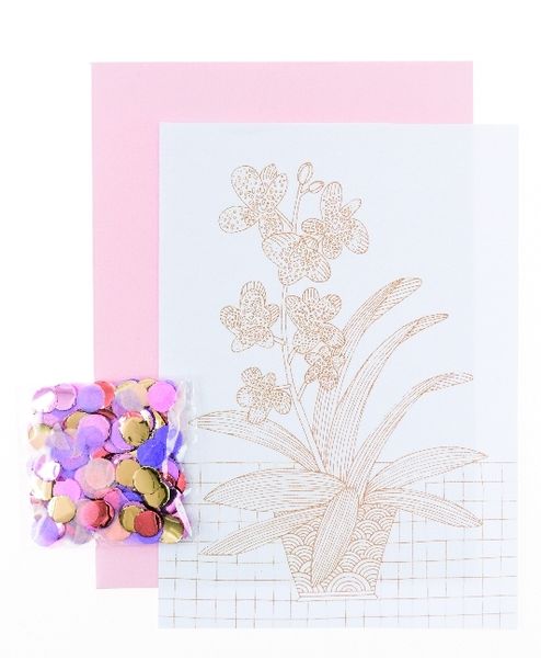 DIY Card, Hygge, Orchidee