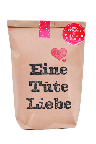 Produktbild: Wundert&uuml;te T&uuml;te Liebe mit Liebesgedicht