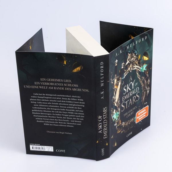 Produktbild: A Sky of Emerald Stars (The Golden Court 2)