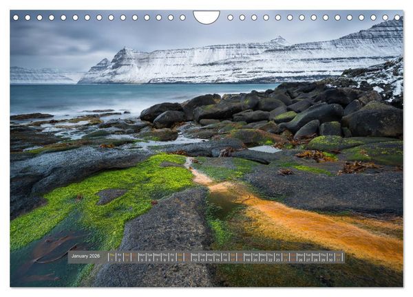 Produktbild: Spectacular beauty - Faroe Islands (Wall Calendar 2026 DIN A4 landscape), CALVENDO 12 Month Wall Calendar