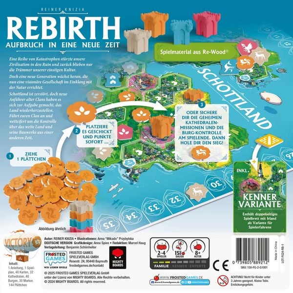 Produktbild: Frosted Games - Rebirth: Aufbruch in eine neue Zeit