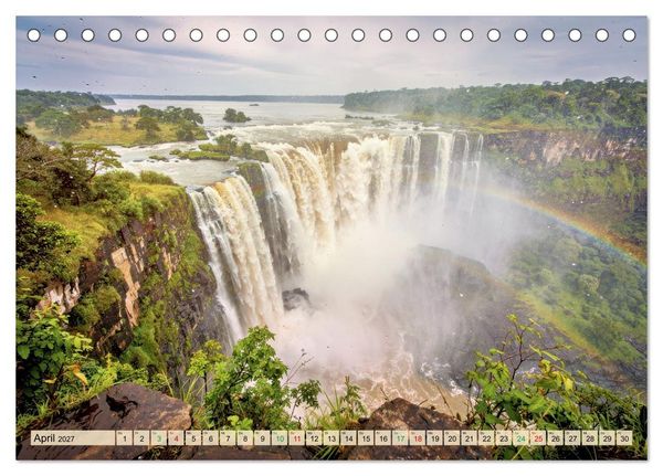 Produktbild: Die sch&ouml;nsten Orte - Weltweit (Tischkalender 2027 DIN A5 quer), CALVENDO Monatskalender