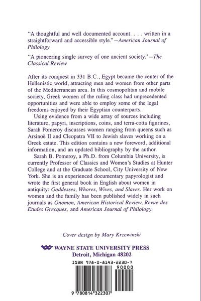 Produktbild: Women in Hellenistic Egypt
