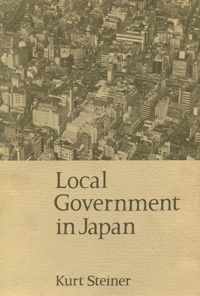 Produktbild: Local Government in Japan