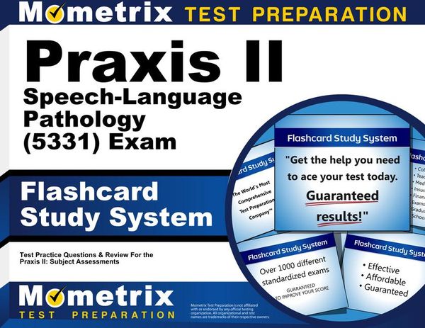 Produktbild: Praxis II Speech-Language Pathology (5331) Exam Flashcard Study System