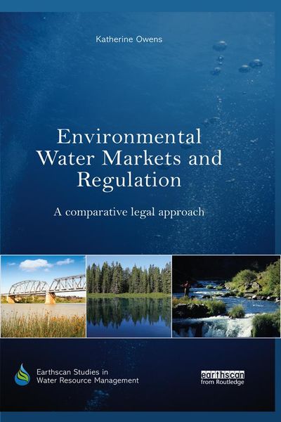 Produktbild: Environmental Water Markets and Regulation