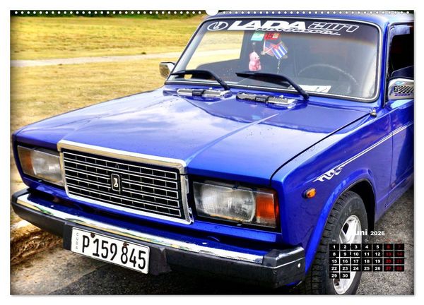 Produktbild: LADA-2107 - Die Auto-Ikone der UdSSR (Wandkalender 2026 DIN A2 quer), CALVENDO Monatskalender