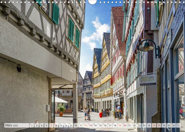 Produktbild: Herrenberg Impressionen (Wandkalender 2022 DIN A3 quer)