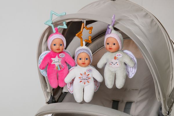 Produktbild: BABY born for babies Engel 3 sortiert 18cm