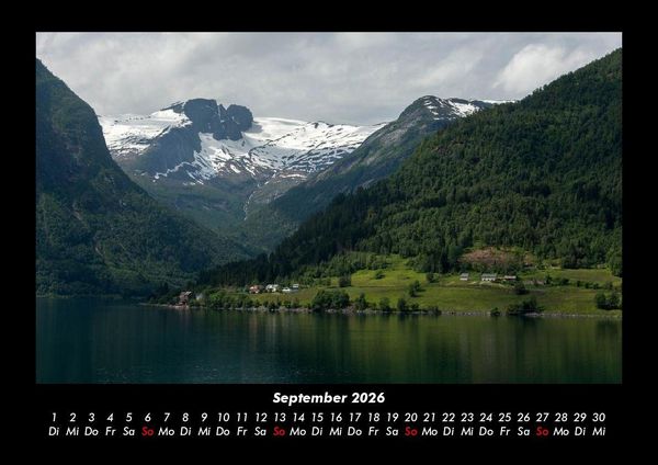 Produktbild: Landschaftskalender 2026 Fotokalender DIN A3