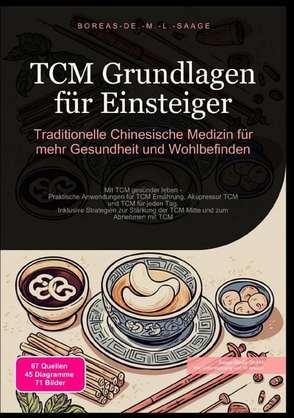 Produktbild: TCM (DE) / TCM Grundlagen f&uuml;r Einsteiger: Traditionelle Chinesische Medizin f&uuml;r mehr Gesundheit und Wohlbefinden