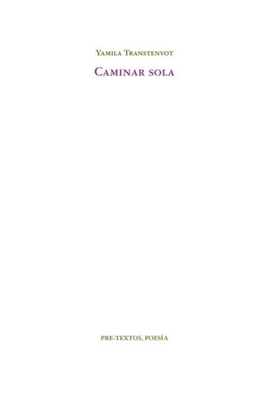 Produktbild: Caminar sola