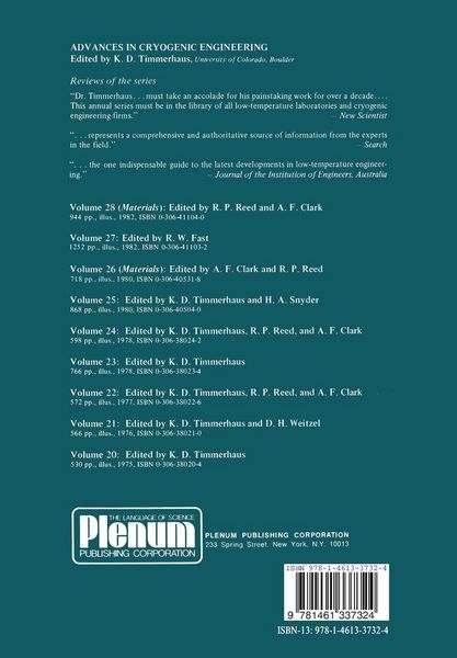 Produktbild: Austenitic Steels at Low Temperatures