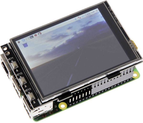 Joy-it RB-TFT3.2-V2 Touchscreen-Modul 8.1 cm (3.2 Zoll) 320 x 240 Pixel Passend für (Entwicklungskits): Raspberry Pi mit