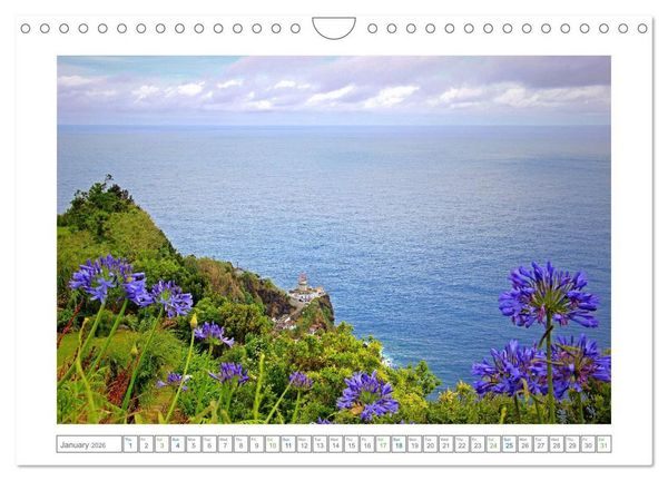 Produktbild: Archipelago of the Azores in the North Atlantic Ocean (Wall Calendar 2026 DIN A4 landscape), CALVENDO 12 Month Wall Calendar