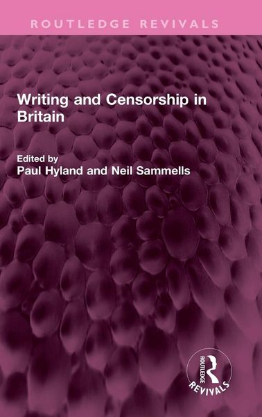 Produktbild: Writing and Censorship in Britain
