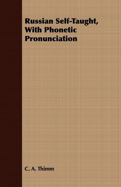 Produktbild: Russian Self-Taught, With Phonetic Pronunciation