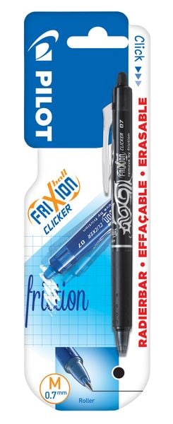 Produktbild: Pilot Frixion Clicker 0,7 schwarz