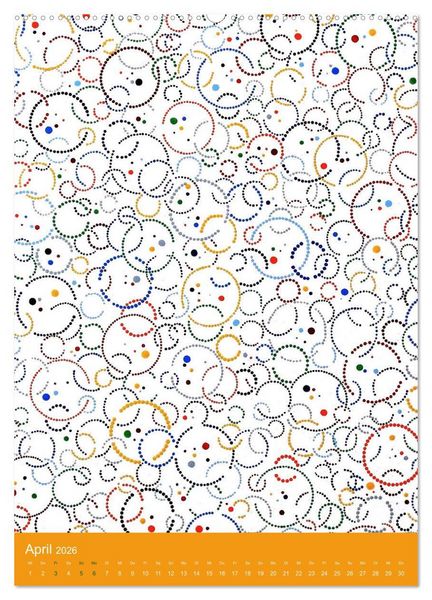 Produktbild: Faszination des Punktes (hochwertiger Premium Wandkalender 2026 DIN A2 hoch), Kunstdruck in Hochglanz