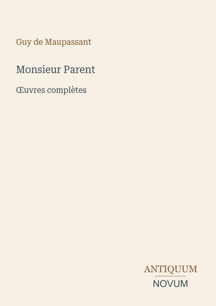 Produktbild: Monsieur Parent