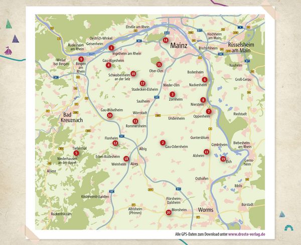 Produktbild: Rheinhessen. Wanderungen f&uuml;r die Seele