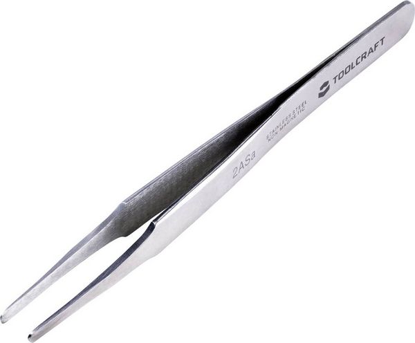 Produktbild: TOOLCRAFT TO-5861040 Pr&auml;zisionspinzette 1 St&uuml;ck 2a SA 120mm