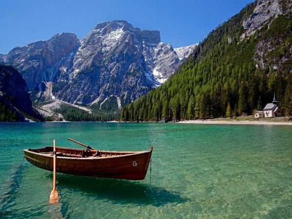 Produktbild: CALVENDO Puzzle Pragser Wildsee | 1000 Teile Lege-Gr&ouml;&szlig;e 64x48cm Foto-Puzzle f&uuml;r gl&uuml;ckliche Stunden