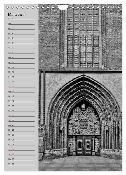 Produktbild: Stralsund. Ein Hauch l&auml;ngst vergangener Zeiten (Wandkalender 2026 DIN A4 hoch), CALVENDO Monatskalender