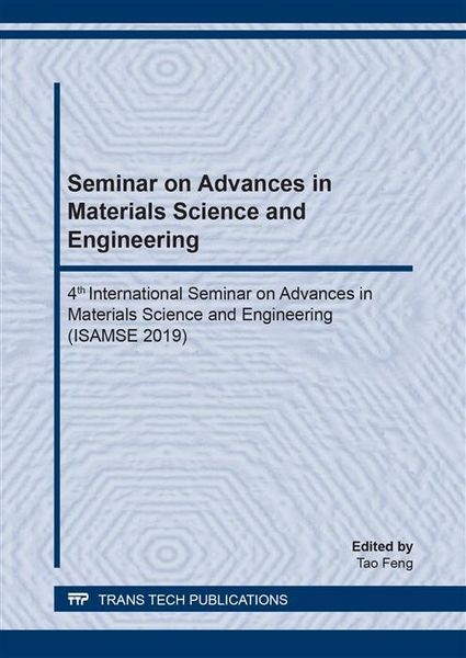 Produktbild: Seminar on Advances in Materials Science and Engineering
