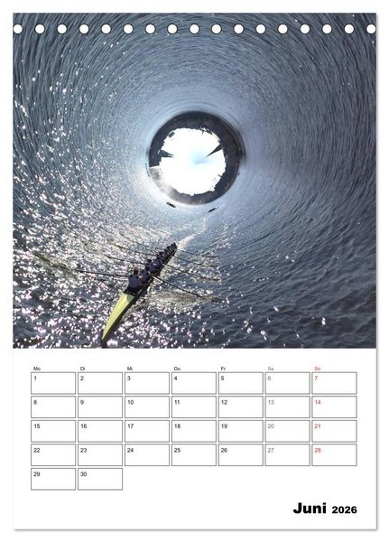 Produktbild: The tiny world of HAMBURG (Tischkalender 2026 DIN A5 hoch), CALVENDO Monatskalender