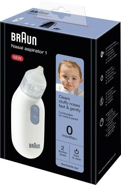 Produktbild: Braun Baby-Nasensauger Nasal aspirator1 BNA100EU