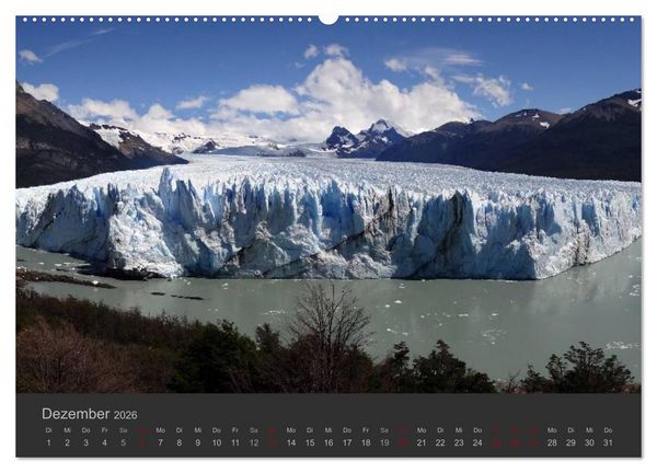 Produktbild: Von Iguaz&uacute; bis Ushuaia - vom Regenwald bis Feuerland (Wandkalender 2026 DIN A2 quer), CALVENDO Monatskalender