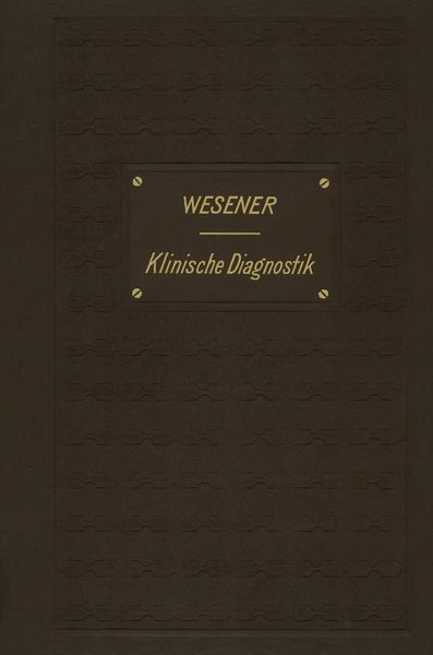 Produktbild: Medicinisch-klinische Diagnostik