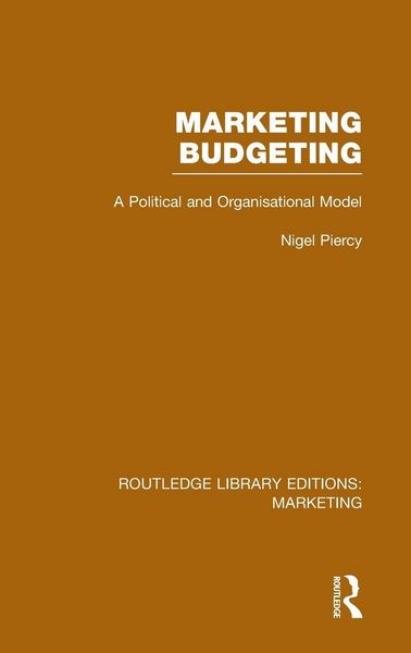 Produktbild: Marketing Budgeting (RLE Marketing)