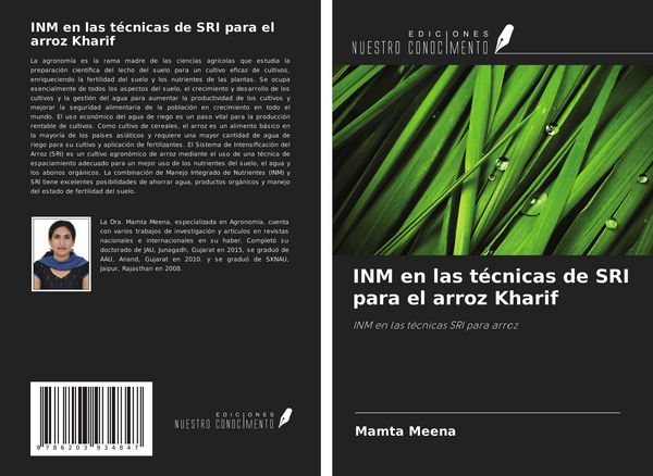 Produktbild: INM en las t&eacute;cnicas de SRI para el arroz Kharif