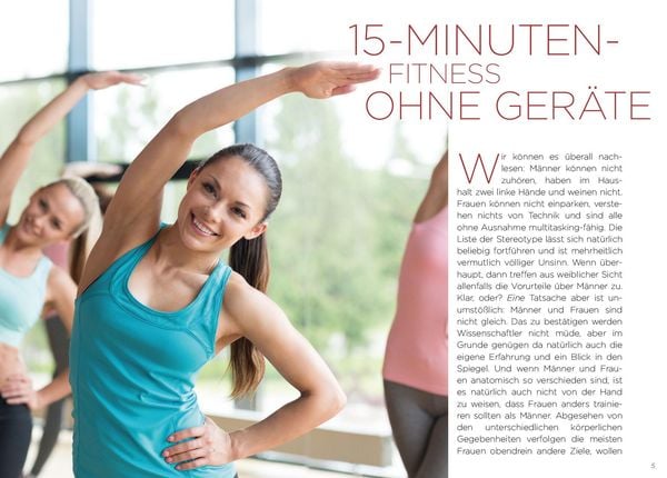 Produktbild: 15-Minuten-Fitness ohne Ger&auml;te + DVD