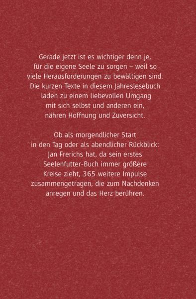 Produktbild: Mehr Seelenfutter &ndash; 365-mal in die Weite sp&uuml;ren